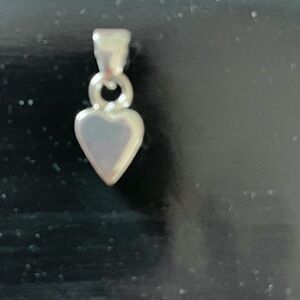 Sterling Silver Heart Pendant Necklace